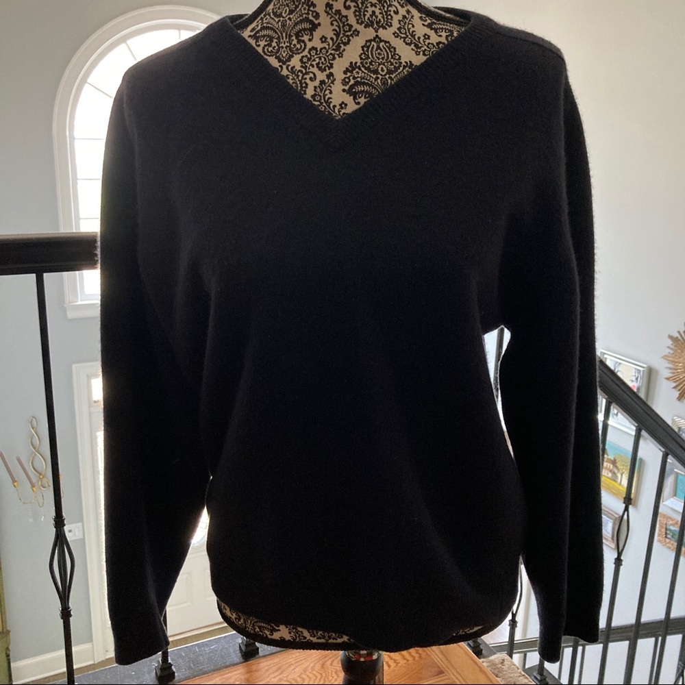 Navy Cashmere sweater